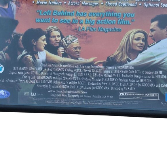 Left Behind The Movie DVD Special Edition Kirk Cameron Chelsea Noble 2005 - Picture 6 of 9